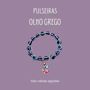 Produto: Pulseira de Olho Grego: Proteção e Estilo