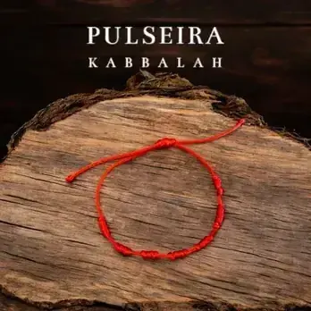 Produto: Pulseira Kabbalah 7 Nós da Proteção - Amuleto de Sorte e Energia Positiva